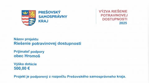 Riešenie potravinovej dostupnosti – fotografia 1