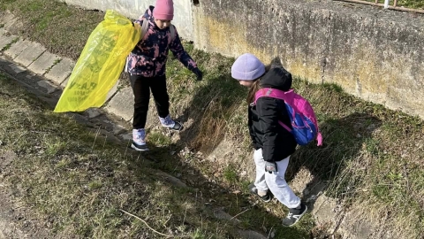 Fotografia: Brigáda so žiakmi Základnej školy s materskou školou Hromoš 25. marca 2026