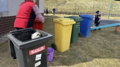 Fotografia: Brigáda so žiakmi Základnej školy s materskou školou Hromoš 25. marca 2026