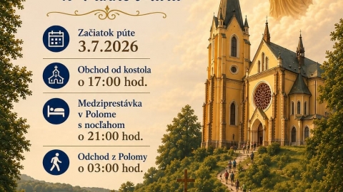 Pešia púť z Plavča do Levoče